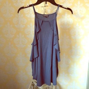 Express halter style blouse, size medium